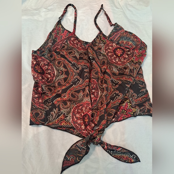 Paisley Print Two-Piece Set - Picture 6 of 7